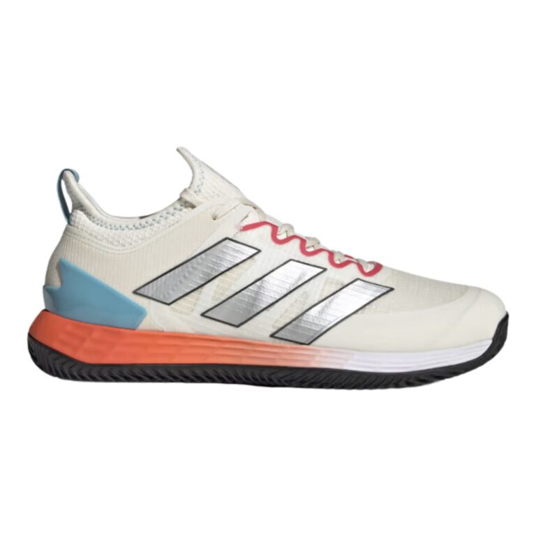 Adidas Adizero Ubersonic 4 Clay Cloud White/Silver Metallic - OLD
