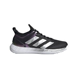 Adidas Adizero Ubersonic 4 Dame Clay Black/Silver Metallic/Cloud White - OLD