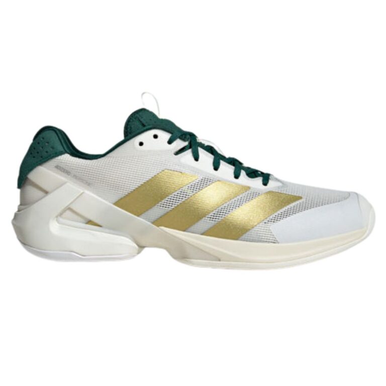 Adidas Adizero Ubersonic 5 Cloud White/Gold Metallic