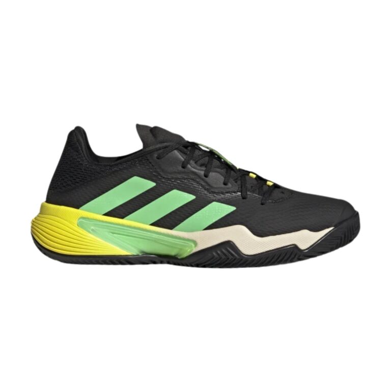 Adidas Barricade Clay Cloud White/Beam Green/Beam Yellow - OLD