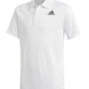 Adidas Boys Club Polo Junior Shirt Hvid/Sort