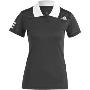 Adidas Club Polo Shirt Dame Black/White - OLD