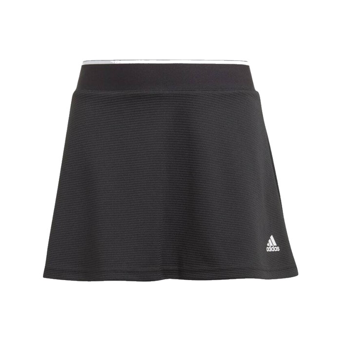 Adidas Club Skirt Junior Sort - OLD