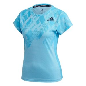 Adidas Colorblock Pro Dame T-shirt Blå - OLD
