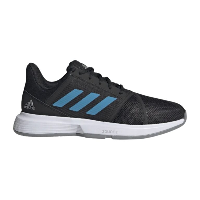 Adidas CourtJam Bounce M Core Black/Sonic Aqua - OLD