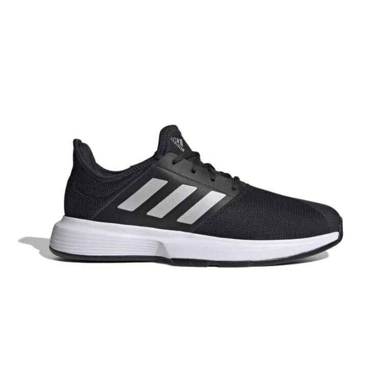 Adidas Gamecourt M Black/Metallic Silver - OLD