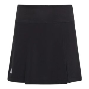 Adidas Girls Club Pleated Skirt Black - OLD