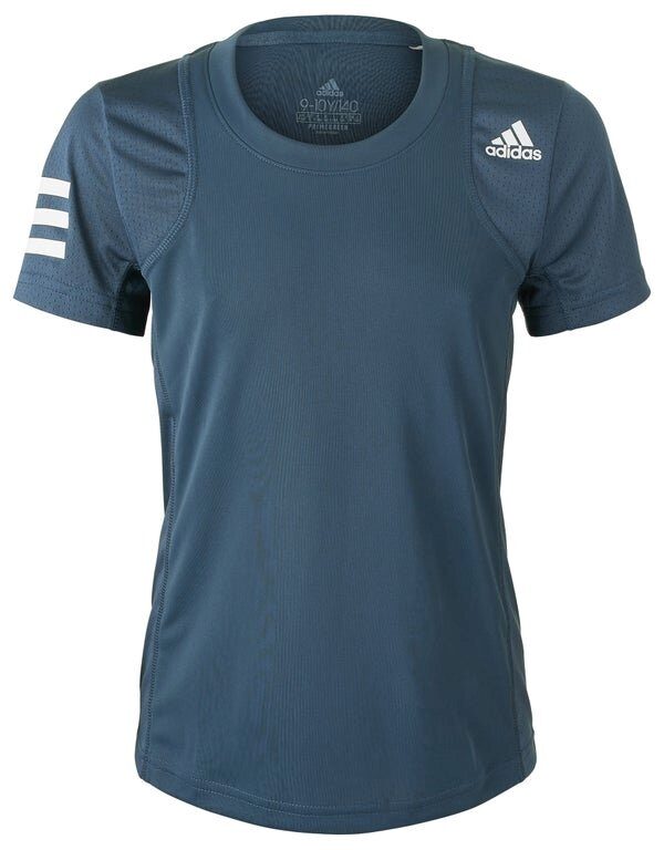 Adidas Girls Club Tee Blue