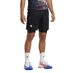 Adidas Melbourne Ergo Printed Short 7 Black - OLD