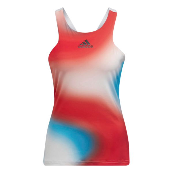 Adidas Melbourne Y-Tanktop White/Vivid Red