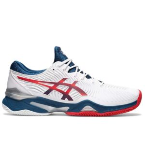 Asics Court FF 2 Clay Hvid/Mako Blå - OLD