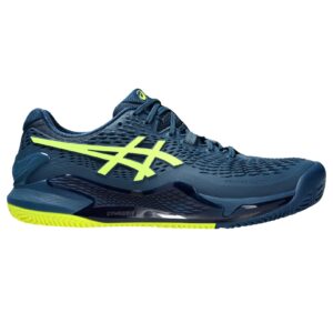 Asics Gel-Resolution 9 Clay Mako Blue/Safety Yellow - OLD