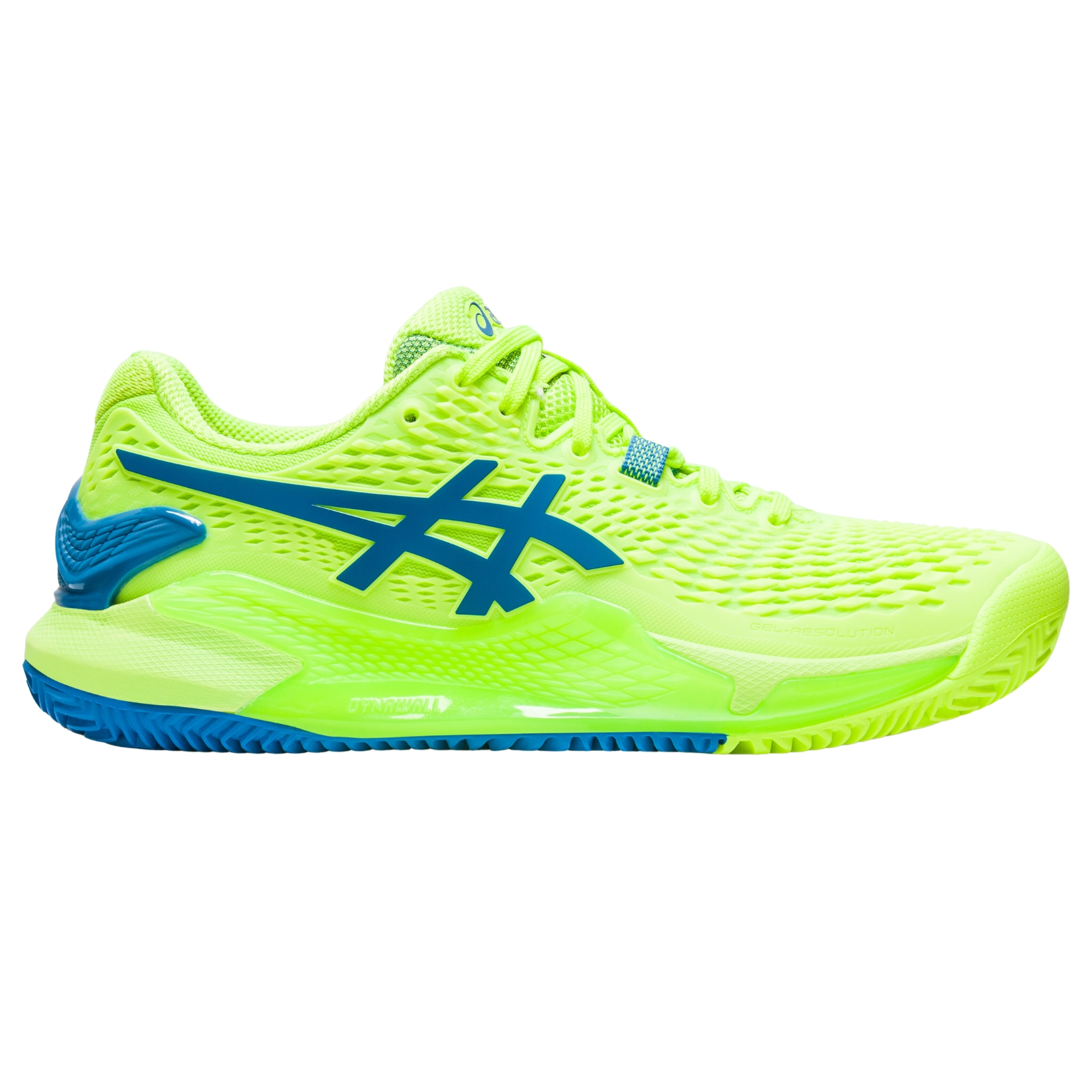 Asics Gel-Resolution 9 Clay Women Hazard Green/Reborn Blue - OLD