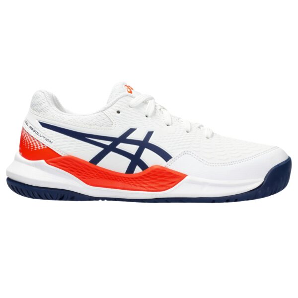 Asics Gel-Resolution 9 GS White/Blue Expanse - OLD