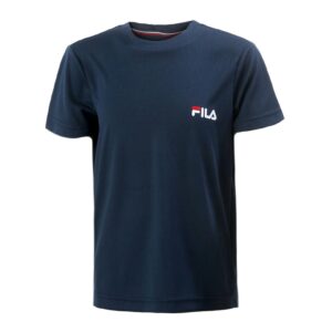 Fila Tee Logo Small Navy