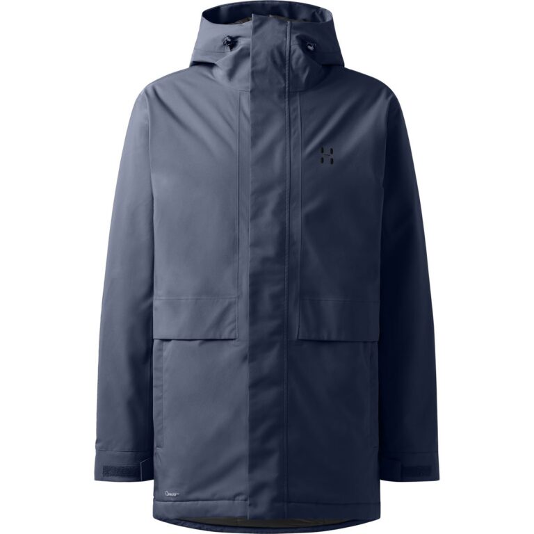 Haglöfs Salix Proof Mimic II Parka Vinterjakke Herre, tarn blue