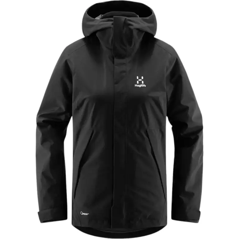 Haglöfs Stuga 3-i-1 Vinter- og skijakke Dame, sort