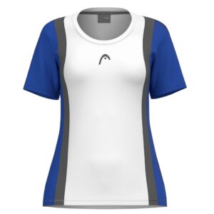 Head Club 25 Tech T-shirt Women Royal/White