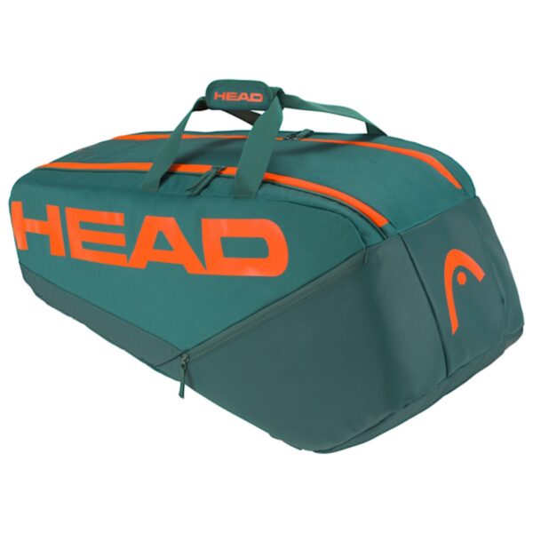 Head Pro Racquet Bag L Dark Cyan/Fluo Orange