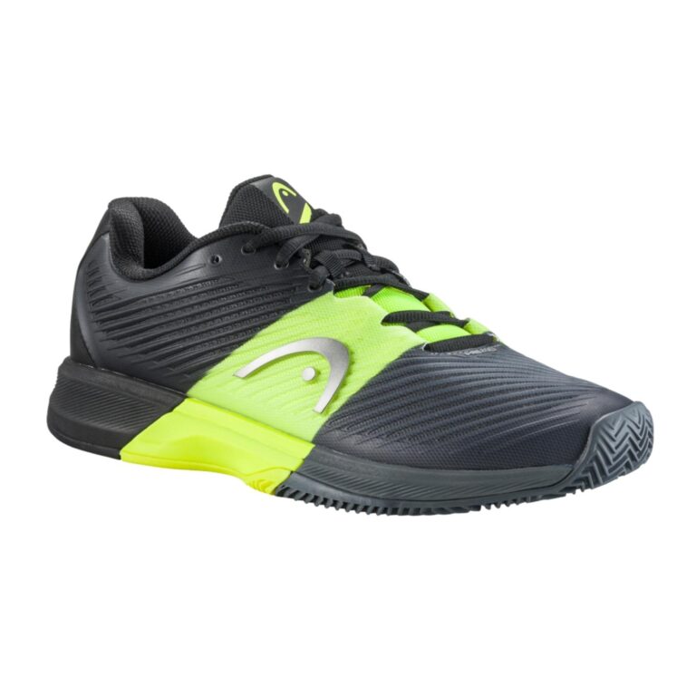 Head Revolt Pro 4.0 Clay Men Black/Yellow - OLD