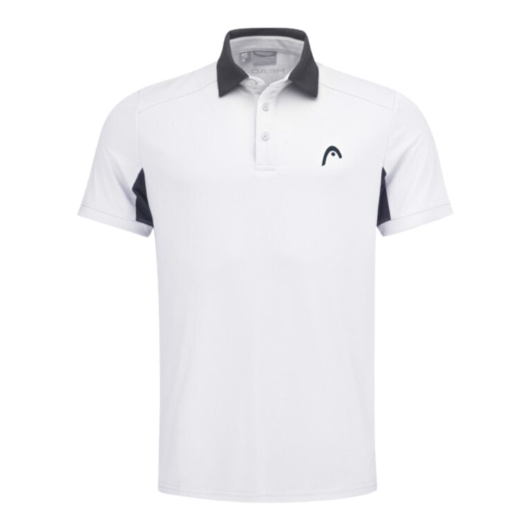 Head Slice Polo Shirt White - OLD