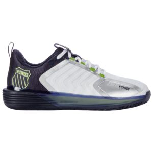 K-Swiss Ultrashot 3 White/Peacoat/Lime Green - OLD