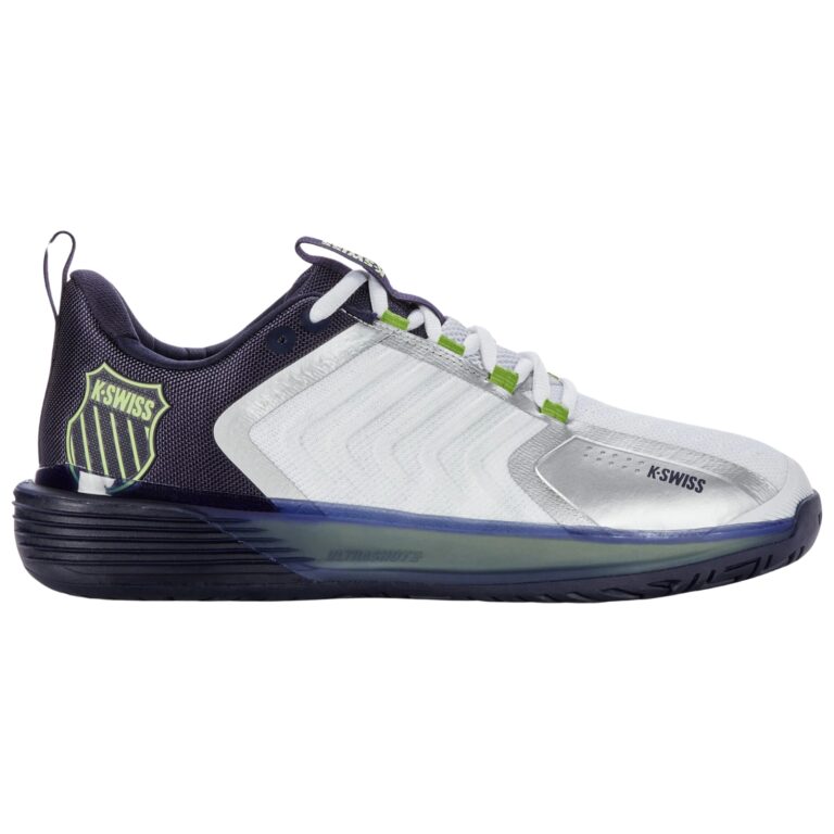 K-Swiss Ultrashot 3 White/Peacoat/Lime Green - OLD