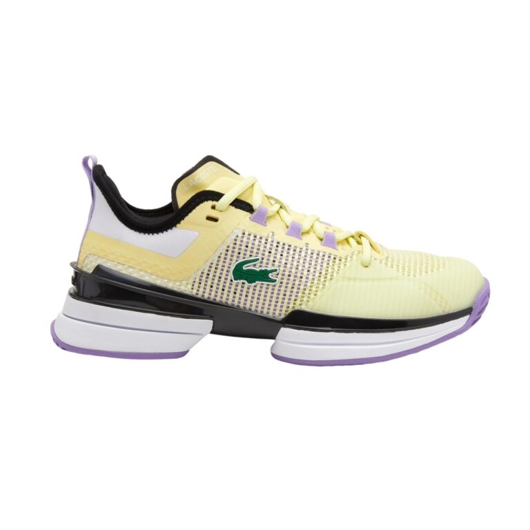 Lacoste AG-LT 21 Ultra Clay Women Light Yellow/Black - OLD