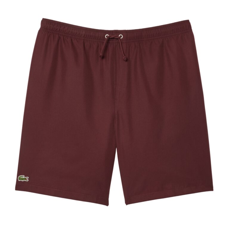 Lacoste Lightweight Shorts Bordeaux - OLD