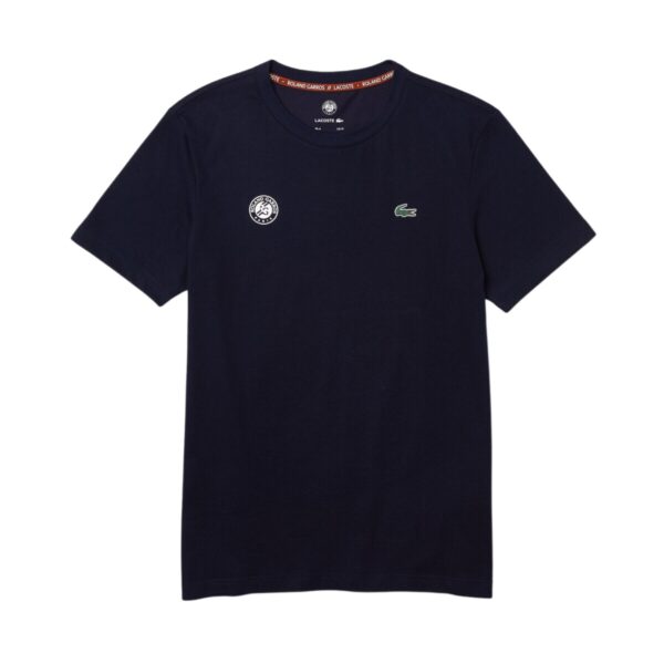 Lacoste Roland Garros Edition Performance T-shirt Navy Blue