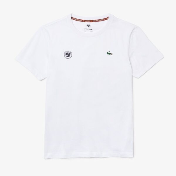 Lacoste Roland Garros Edition Performance T-shirt White