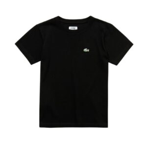 Lacoste Sport Breathable Cotton Blend Junior T-shirt Black - OLD