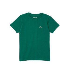 Lacoste Sport Breathable Cotton Blend Junior T-shirt Green - OLD