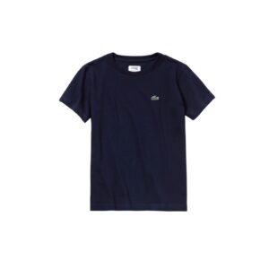 Lacoste Sport Breathable Cotton Blend Junior T-shirt Navy Blue - OLD
