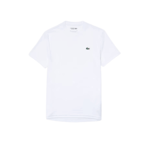 Lacoste Sport Breathable Piqué T-Shirt White - OLD