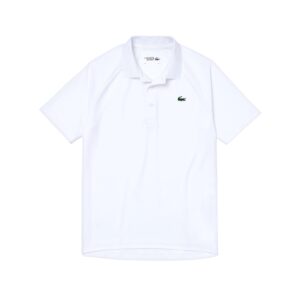 Lacoste Sport Breathable Polo Shirt White - OLD