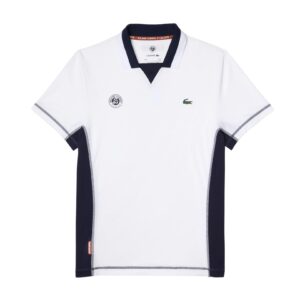 Lacoste Sport Roland Garros Breathable Polo White - OLD