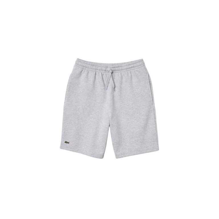 Lacoste Sport Tennis Fleece Shorts Grey - OLD