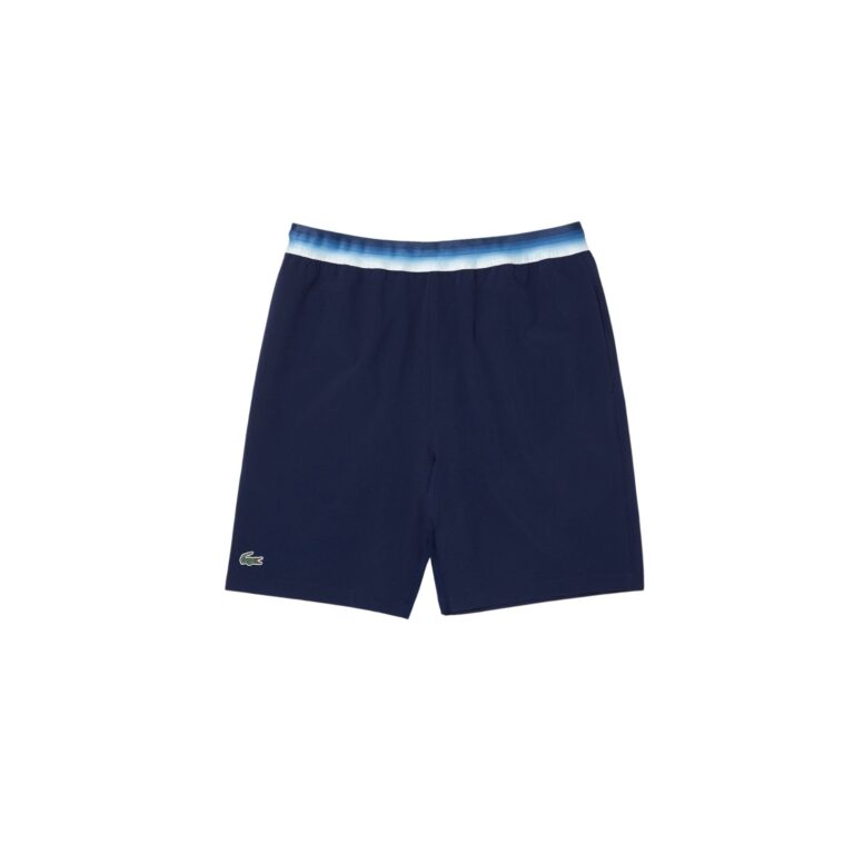 Lacoste Sport x Novak Djokovic Light Stretch Shorts Blue - OLD