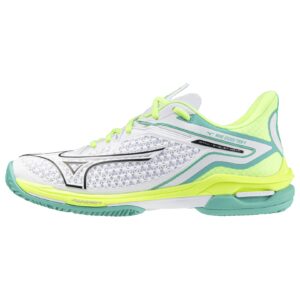 Mizuno Wave Exceed Tour 6 CC Women White/Black/Mizuno Lime - OLD