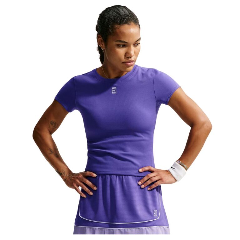 Nike Court Advantage Women Dri-FIT T-shirt Dark Iris