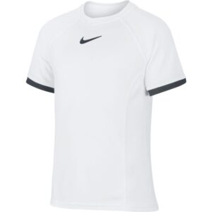 Nike Court Dri-FIT Junior T-shirt Hvid - OLD