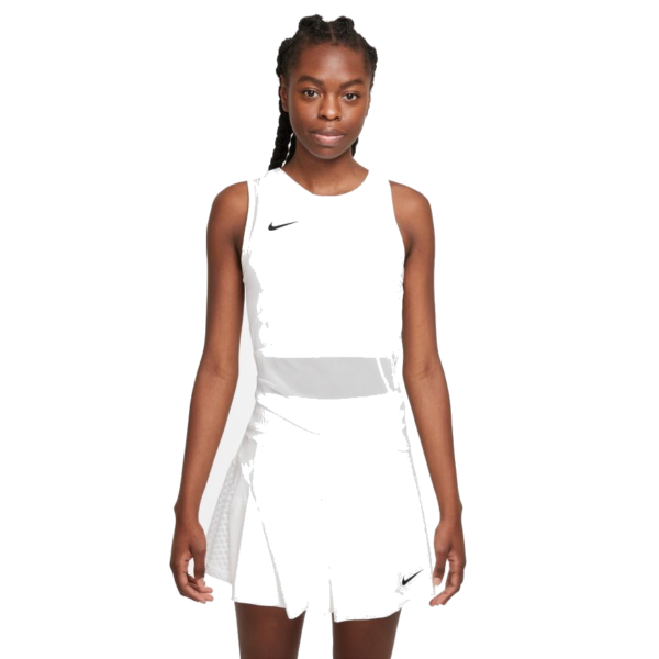 Nike Court Dri-Fit Advantage Slam Dame Tank Top White/Black