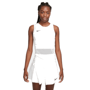 Nike Court Dri-Fit Advantage Slam Dame Tank Top White/Black - OLD