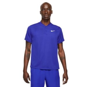 Nike Court Dri-Fit Polo Blue - OLD