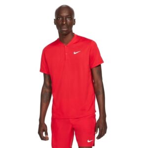 Nike Court Dri-Fit T-shirt University Red/White - OLD