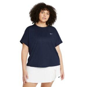 Nike Court Dri-Fit Victory Dame T-shirt Obsidian/White - OLD
