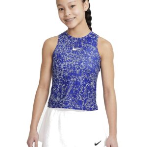 Nike Court Dri-Fit Victory Junior Tanktop Concord/White - OLD