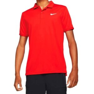 Nike Court Dri-Fit Victory Polo Unvred/White