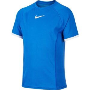 Nike Court Dry Junior T-Shirt Blå - OLD